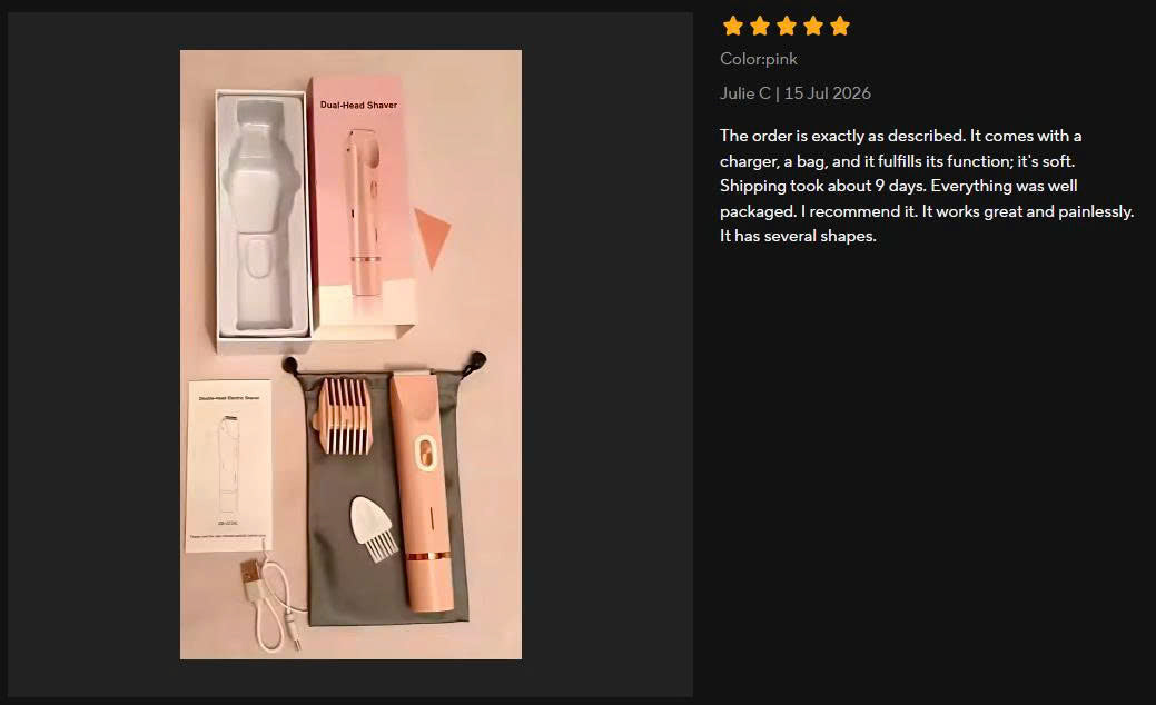 Customer photo review 7
