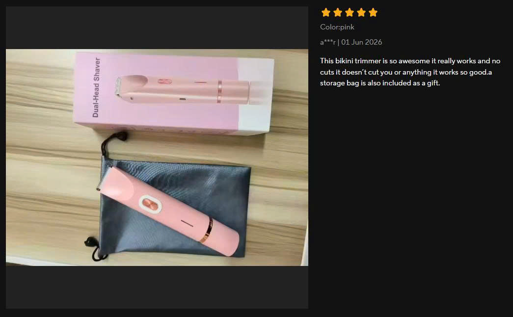 Customer photo review 9
