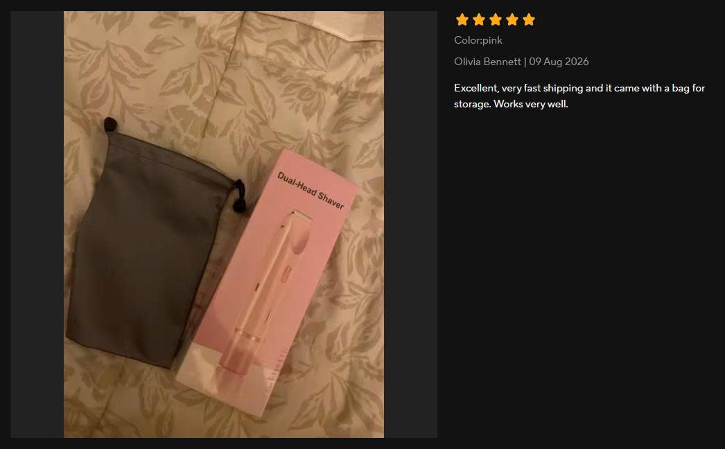 Customer photo review 15