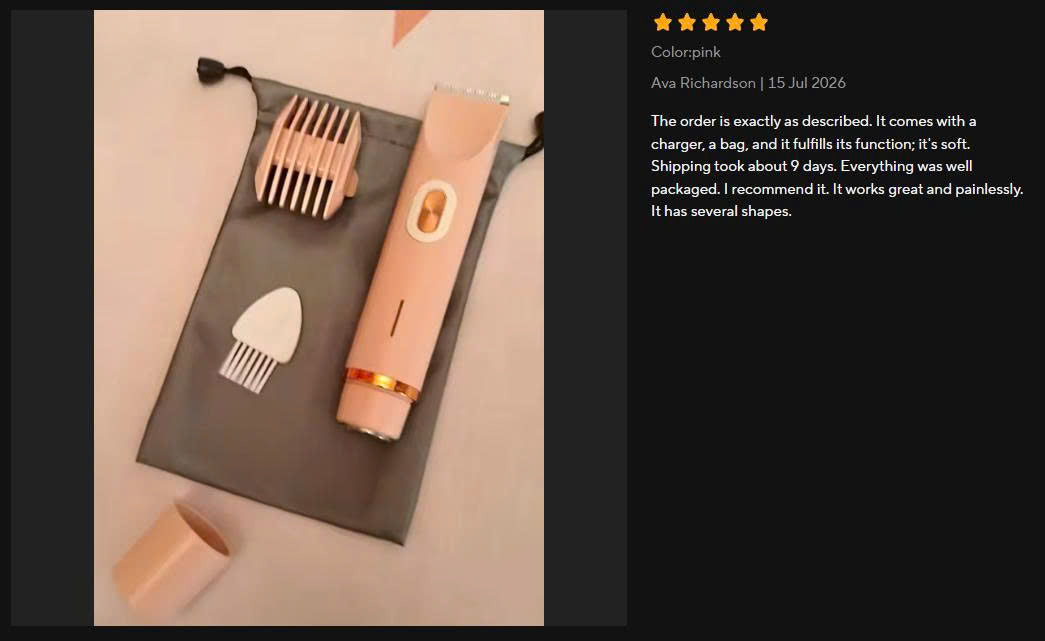 Customer photo review 8