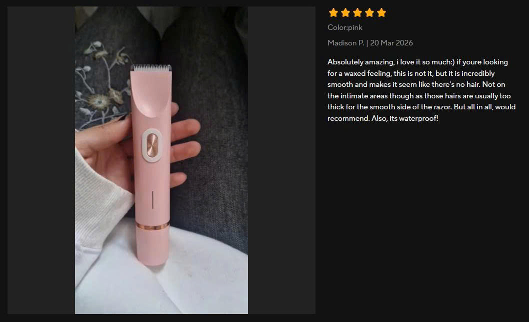 Customer photo review 6