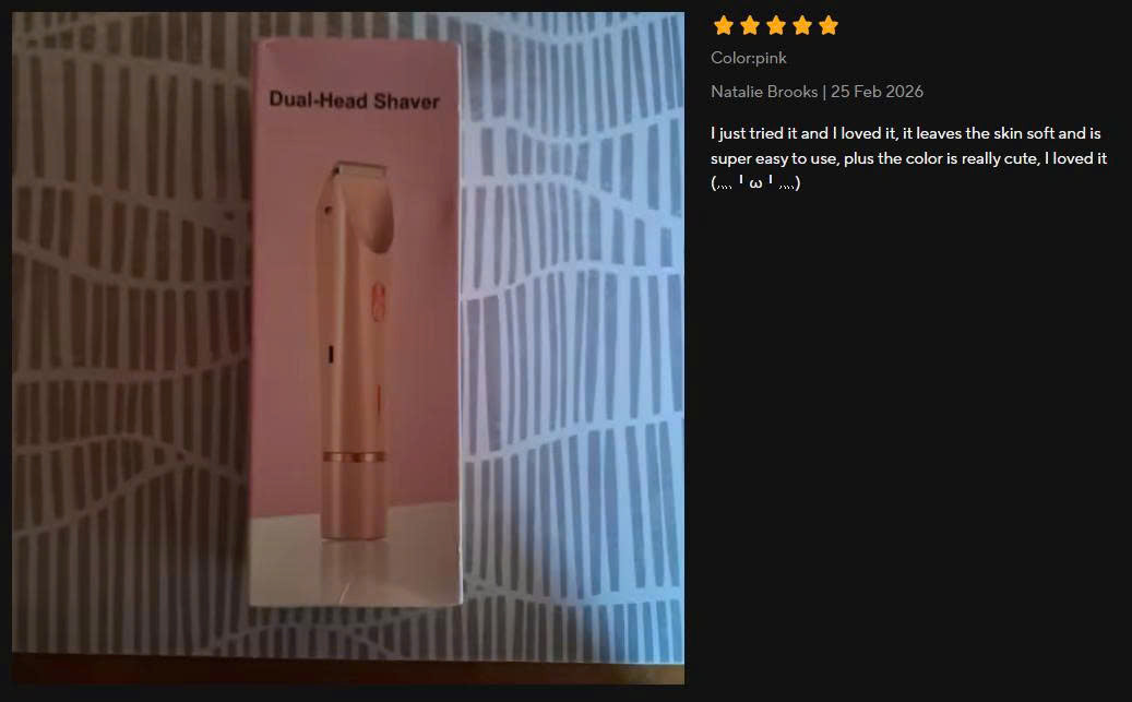 Customer photo review 4