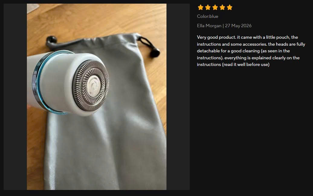Customer photo review 11