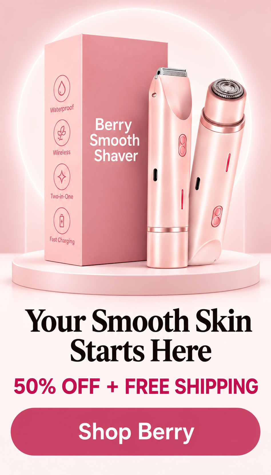 Your Smooth Skin Starts Here. 50% OFF + FREE SHIPPING. Shop Now.