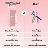 Berry Smooth Shaver | Pain Free Hair Removal